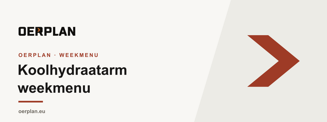 Koolhydraatarm weekmenu: 7 dagen echt eten zonder honger en zonder tellen