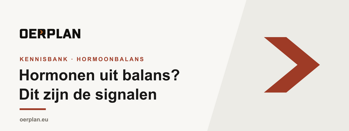 Hormonale disbalans bij mannen - Oerplan Kennisbank