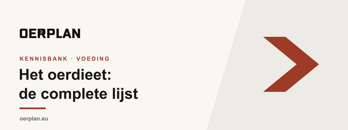 Het oerdieet: wat eet je wel en wat niet? De complete lijst