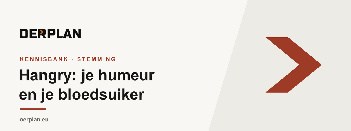 Hangry: waarom je humeur meeschommelt met je bloedsuiker