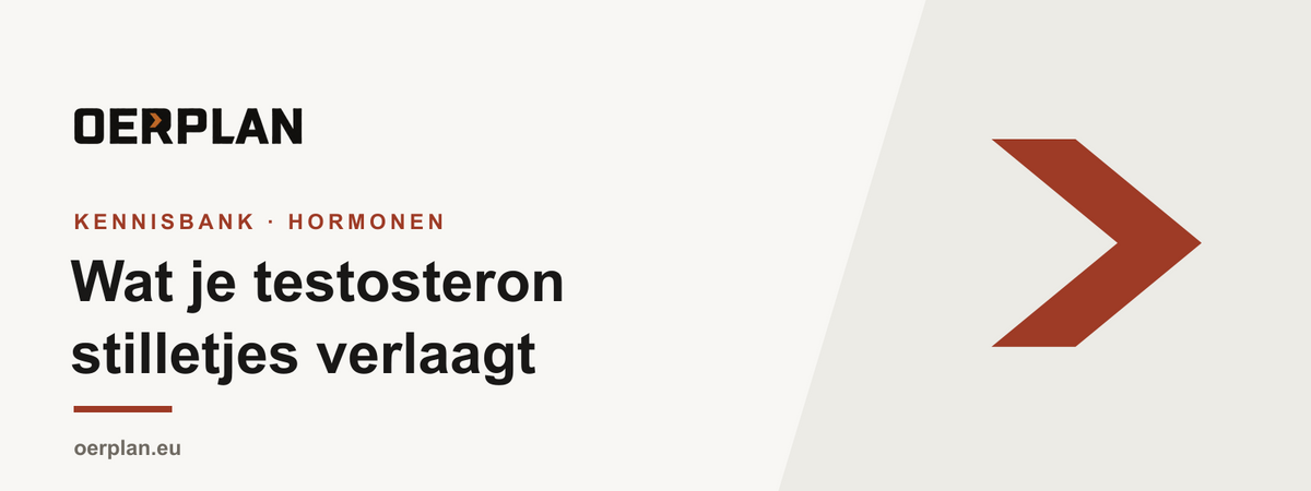 Deze 7 gewoontes verlagen je testosteron elke dag een beetje