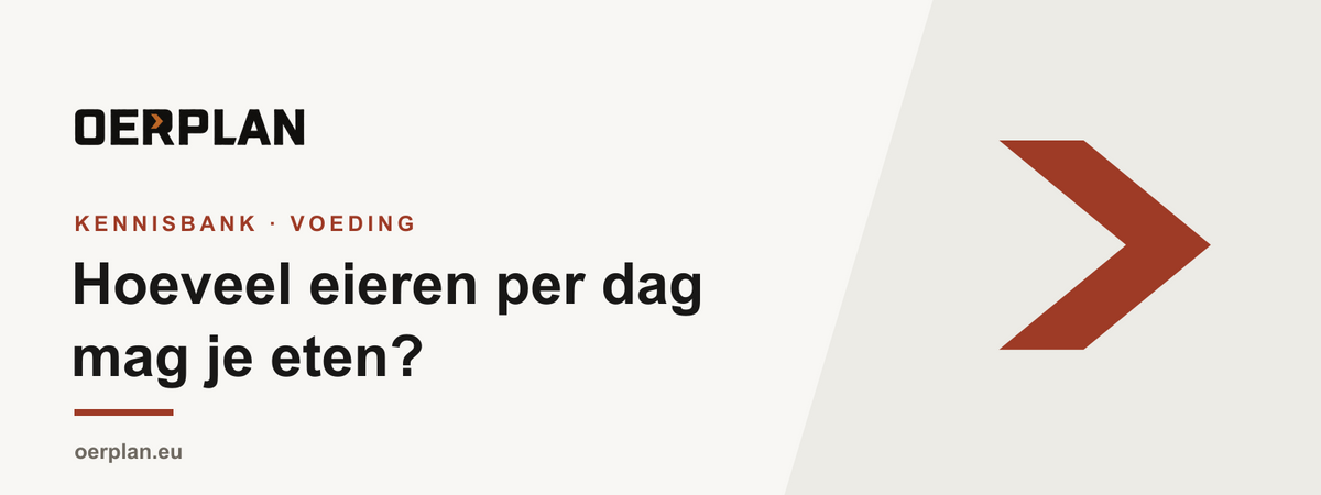 Hoeveel eieren per dag mag je eten - Oerplan Kennisbank