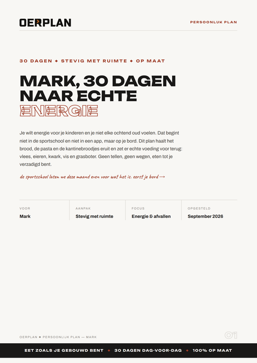 Pagina 1 · De cover, op jouw naam