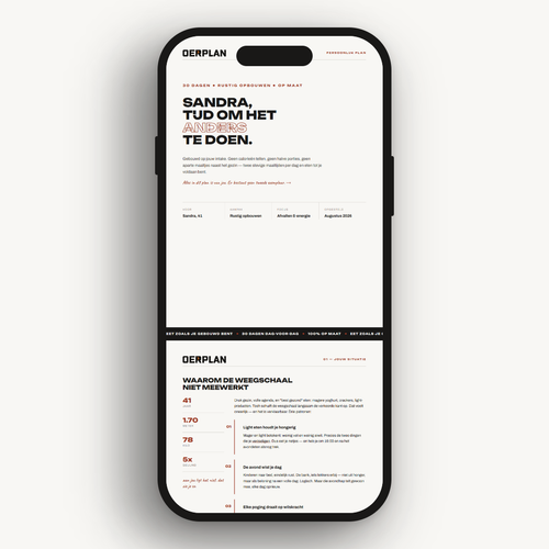 Het Oerplan op je telefoon — animatie